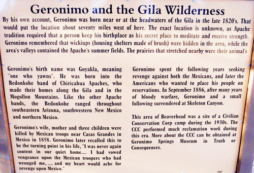 About Geronimo.